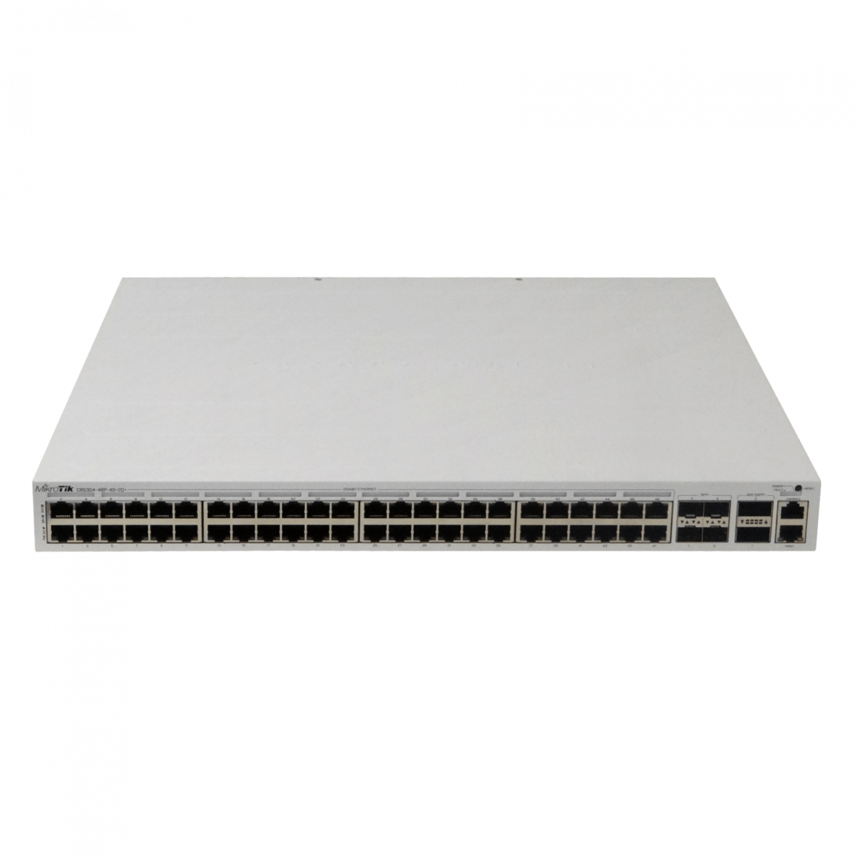 MIKROTIK 48-1000-PoE 4-SFP+10G 2-QSFP+40G Console L5 2-PSU Switch Rack