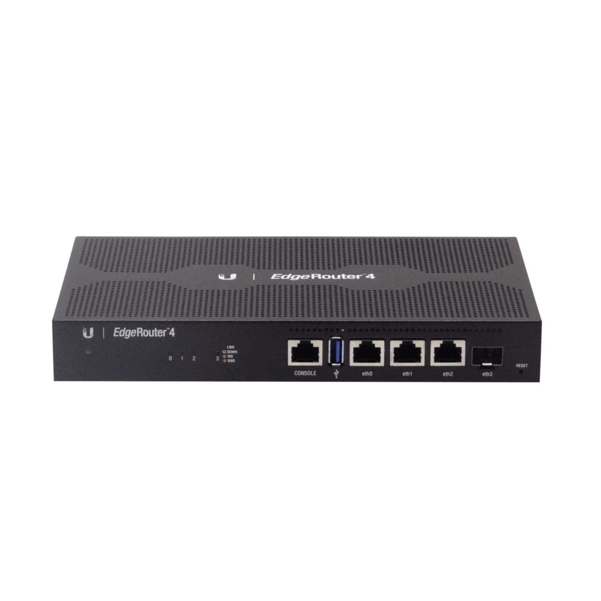 UBIQUITI ER-4 3-1000 1-SFP 1-USB Console-RJ45 Router opc-Rack 220V 2x800MHz