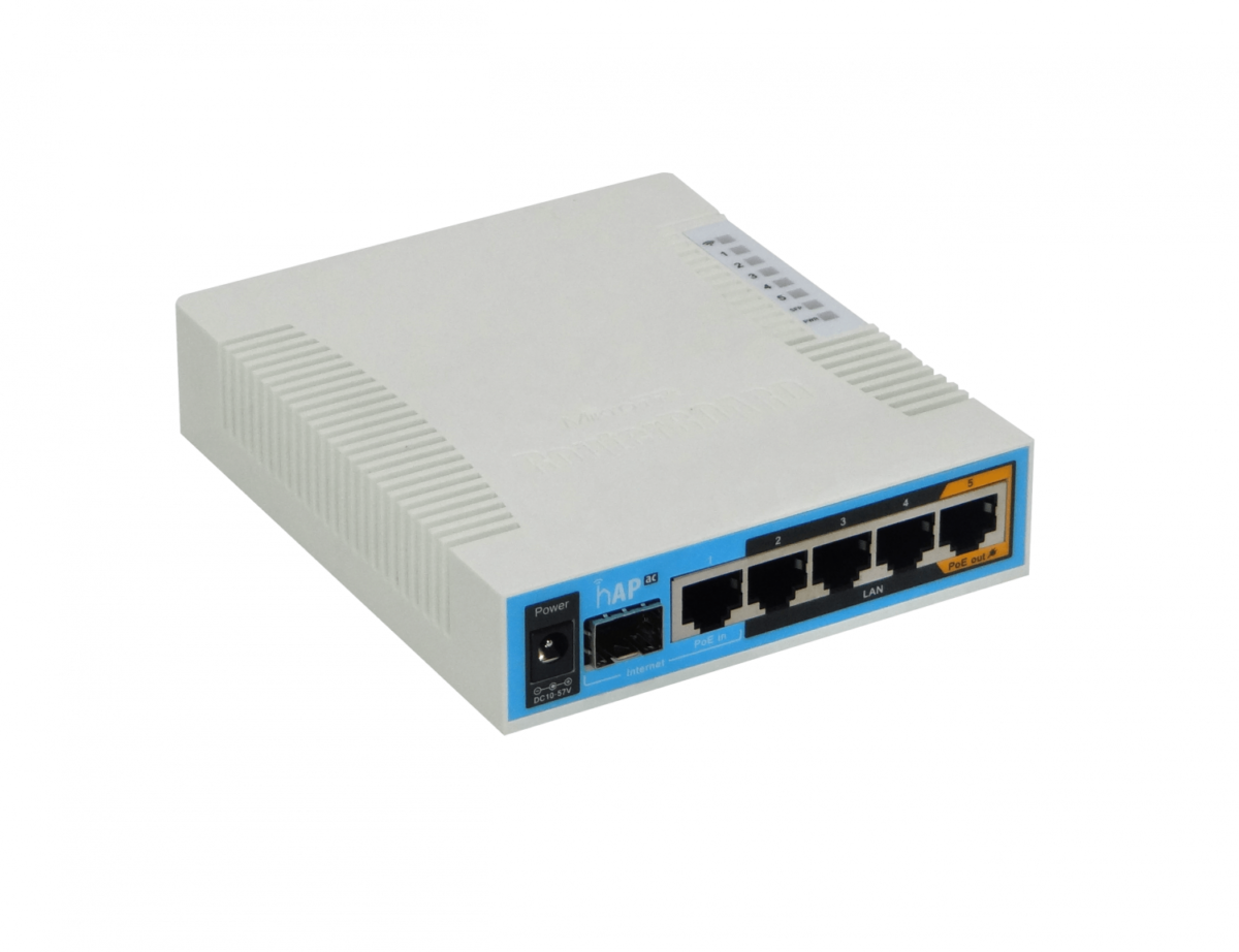 Mikrotik HAP-AC2 5-1000 2,4GHz-2x2 5GHz-2x2