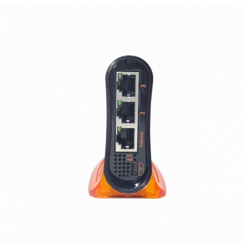 MIKROTIK HAP-MINI 650MHz 3-100 2,4GHz 2x2 L4 Ants-intern inc5V 1,5dBi RB931-2ND
