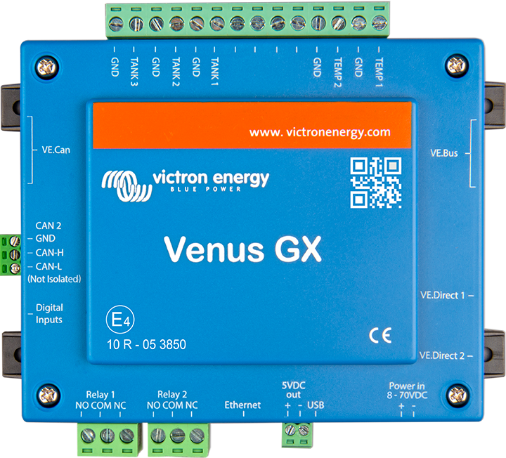 Victron Venus GX para Monitoreo por Internet y local